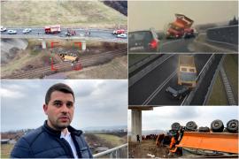 ANIMAŢIE. Din ce cauză s-ar fi produs accidentul cu 3 morţi din Avrig. Mărturia şoferului care a filmat tragedia
