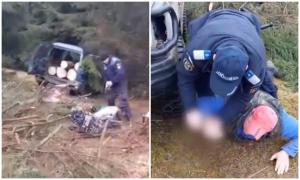 Trei bărbați, prinși la furat de lemne în Harghita. I-a dat de gol sunetul drujbelor