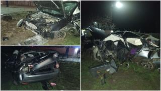 Filmul accidentului din Vaslui. Doi dintre răniţi sunt fraţi: unul e în comă, celălalt are un picior amputat. Se întorceau de la un majorat când s-a dezlănţuit iadul