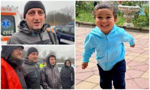 Cum l-au găsit poliţiştii pe Radu Aryan, copilul de 2 ani dispărut în Botoşani. A stat o noapte întreagă singur, în pădure