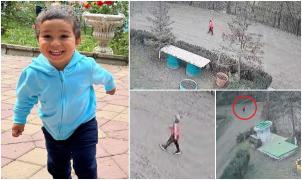 Ultimele imagini cu băieţelul de 2 ani din Botoşani, înainte de dispariţie. Radu Aryan este de negăsit de aproape 24 de ore