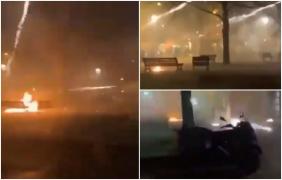 Secţie de poliţie din Paris, atacată de protestatari. Revolta a apărut după moartea unui tânăr de 18 ani, care a murit în timp ce era urmărit de poliţişti