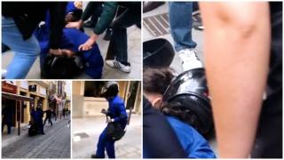 Hoți de bijuterii, prinși de locuitorii dintr-un cartier din Spania. Deghizați în muncitori, au încercat să scape dar vecinii au reușit să-i imobilizeze