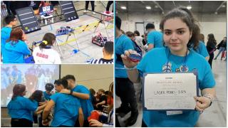 Cine este Laura, tânăra jumătate româncă, jumătate italiancă ce a ajuns la Campionatul Mondial de Robotică