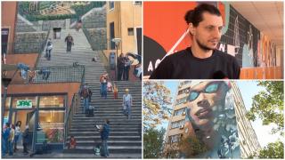 Suma uriașă la care ajunge un graffiti profesionist, în București. Artiştii lucrează săptămâni la rând