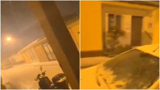 Grindină de mărimea unor mingi de golf în mai multe regiuni din Spania. 20 de minute de furtună au adus prăpădul