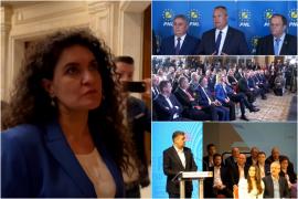 Cine ar putea deschide lista coaliţiei de la europarlamentare, după retragerea Ramonei Chiriac. PNL nu ar fi de acord cu noua variantă