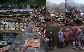 Fetiţă de 4 ani, salvată de tată cu preţul vieţii, după ce un bloc s-a prăbuşit în urma alunecărilor de teren din Argentina. Alte 6 persoane au murit