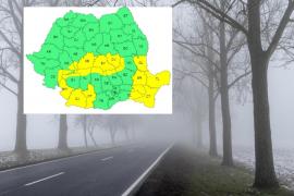 Jumătate de ţară intră sub cod galben de vreme rea. Revin ploile, ninsorile, iar vântul va sufla cu putere