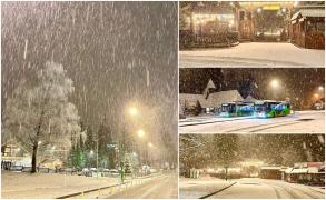 Alertă de ninsori, ploi torenţiale şi vânt în jumătate de ţară. Circulaţie în condiţii de iarnă pe mai multe drumuri