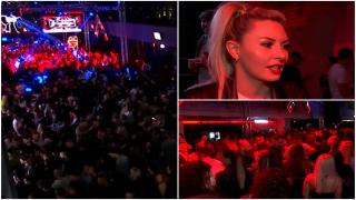 Distracţie în noul terminal de pe aeroportul din Timişoara. Investiția de 40 de milioane de euro, loc de petrecere pentru sute de tineri