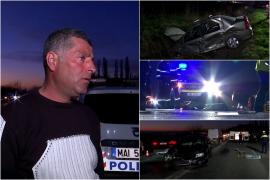 "Nu am avut timp să reacţionăm". Accident teribil pe un drum din Timişoara. O femeie a murit pe loc, după o manevră nechibzuită