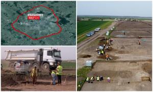 Ce se afla cu mii de ani în urmă pe terenul din Ilfov unde se construieşte autostrada A0. Şantierul a scos la lumină o comoară