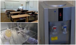 ANIMAŢIE. Autorităţile verifică dozatoarele de apă de la liceul cu 100 de elevi şi profesori intoxicaţi. Se ia în calcul o boală exotică