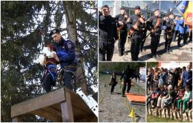 Jandarmeria Română a împlinit 174 de ani de la înfiinţare. La Reşiţa, evenimentul a fost celebrat cu defilări şi exerciţii demonstrative