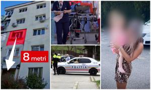 O fetiţă din Mioveni a căzut de două ori de la acelaşi geam. În 2021 a rămas cu sechele, iar acum medicii se luptă să o ţină în viaţă