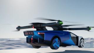 Maşina care vine la pachet cu un elicopter în portbagaj. Primul model ar putea fi vândut în 2025