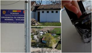 Grădiniţe ca-n Evul Mediu, la Botoşani. Copiii învaţă în clădiri cu acoperişul găurit, baie-n curte şi se joacă printre gunoaie