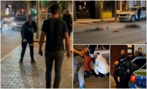 "Sunaţi la Poliţie!" O melodie pe telefon, motivul bătăii crunte de azi noapte, între oameni ai străzii din Constanţa