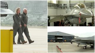 Alte trei avioane de luptă F-16 olandeze au ajuns în România, pentru antrenamentele ucrainenilor: "Dedicaţi să susţinem în continuare Ucraina"