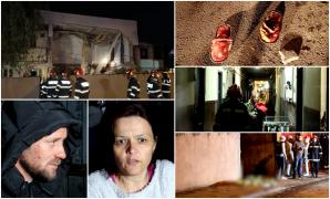 Filmul exploziei care a devastat, azi noapte, un bloc din Craiova: Țipete de groază și oameni sub dărâmături care imploră să fie salvați