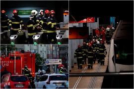 Filmul sinuciderii de la staţia de metrou Obor. Un bărbat s-a aruncat fără ezitare în faţa trenului sub privirile călătorilor