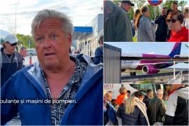 Panică pentru pasagerii care au aterizat de urgenţă în Iaşi după o ameninţare falsă cu bombă. Au fost trimişi la Chişinău cu autocarele