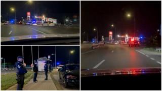 Haos în Capitală după o ameninţare falsă cu bomba. O persoană a sunat la 112 să anunţe că e un pachet suspect într-o benzinărie