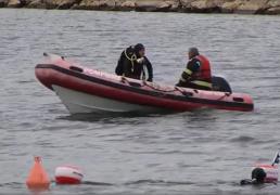 Exerciţii impresionante la malul mări. Scafandri din 6 judeţe se antrenează pentru a salva vieţi în sezonul estival