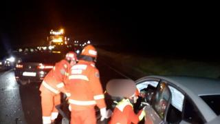 Accident grav în Suceava, în localitatea Pătrăuți. Două persoane au ajuns la spital