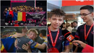 Elevii români care au cucerit America cu robotul lor s-au întors în ţară. N-au primit nici măcar felicitări de la ministerul Educaţiei