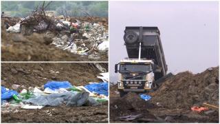 Amenzi-record pentru două instituţii publice din Galaţi. Au transformat un depozit de gunoi pentru moloz într-un munte de deşeuri la marginea oraşului