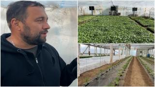 Soluția găsită de un legumicultor pentru ca roadele muncii să facă față temperaturilor scăzute. Prețurile pornesc de la 1.500 de lei