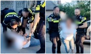 O şoferiţă reclamă că a fost pusă la pământ şi "atacată" cu spray lacrimogen de poliţişti, în faţa unui copil de 2 ani. Scandal în Ostroveni, Dolj