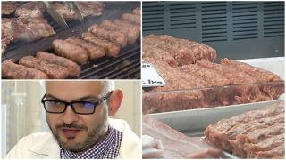 EXPERIMENT. Mici cu E.coli şi zgârciuri în loc de carne. La ce să fim atenţi când cumpărăm mititei pentru grătar: "Sunt germeni vii în produs"