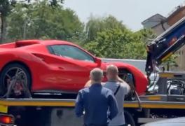 Presupusul şef al traficanţilor de ţigări din Arad, prins drogat la volan. Conducea un Ferrari, care în urmă cu 3 ani a fost confiscat de DIICOT