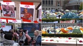 Mitingurile pro-palestiniene, în plină desfăşurare la universitățile din SUA. Sute de tineri au ajuns după gratii doar în ultimele 48 de ore