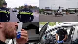 Drumul spre vacanţă, împânzit de "arsenalul greu" al Poliţiei. Traficul, monitorizat cu aproape 500 de radare, elicoptere şi maşini