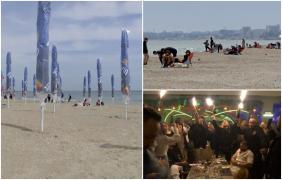 Sezonul estival a început cu plaje goale şi cluburi pline. Vremea rea i-a făcut pe turişti să nu se grăbească spre litoral