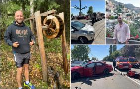 Cine este poliţistul mort în accidentul de motocicletă din Galaţi. Deviza în viață a lui Cristian era "Trăiește viața fără regrete!"
