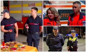 Masa de Paşte în familie, sacrificată din simţul datoriei şi dragostea de semeni. Cine sunt românii care în Duminica Învierii au salvat vieţi sau au stins incendii