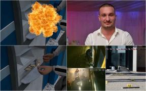 ANIMAŢIE. Interlopul Mihălţan şi-a pierdut mâna în timp ce voia să arunce în aer un bancomat din Italia. Folosea metoda "marmota"