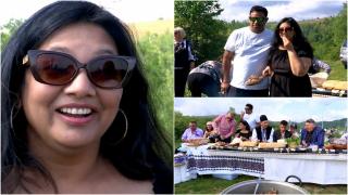 O tânără a venit tocmai din India pentru a vedea cum se petrece Paştele românesc. Reacţia ei când a ajuns pe Transalpina: "Suntem norocoşi"