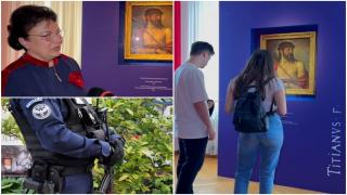 Capodopera "Ecce Homo" a lui Tiţian, expusă la Iași. A fost adusă cu o maşină blindată şi jandarmi înarmaţi: unde poate fi admirată