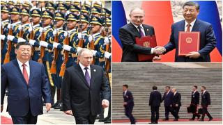 Xi Jinping i-a întins covorul roșu lui Vladimir Putin. Ce speră să obţină liderul de la Kremlin din China