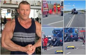 Culturistul Costel Căileanu a murit într-un accident teribil pe un drum din Constanţa