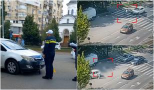 Bunică şi nepoată, spulberate de o şoferiţă în timp ce traversau regulamentar. Copila a căzut sub roţile maşinii, pe un bulevard din Capitală