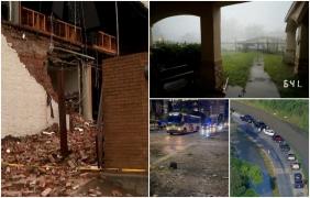 Imagini apocaliptice în Houston. Oraşul s-a scufundat în întuneric în mai puţin de 4 minute, înainte ca urgia să se declanşeze