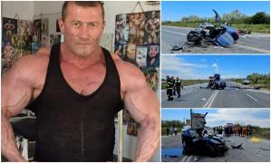 "Mamă, mamă...". Filmul tragediei în care şi-a pierdut viaţa culturistul Costică Căileanu. Imaginile dezastrului pe şoseaua dintre Năvodari şi Corbu