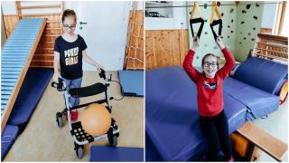 Apel umanitar. O fetiță de doar 10 ani are nevoie de 30.000 de euro pentru o operație majoră care o va ajuta să meargă. Maria, originară din județul Mehedinți, suferă de paralizie cerebrală spastică